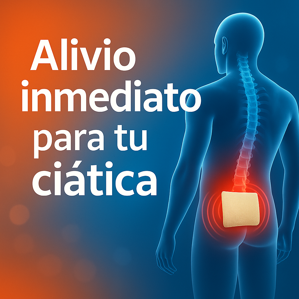 CiaticaPatch™  2x1 | Parches Alivio Dolor Ciática 16 Unidades